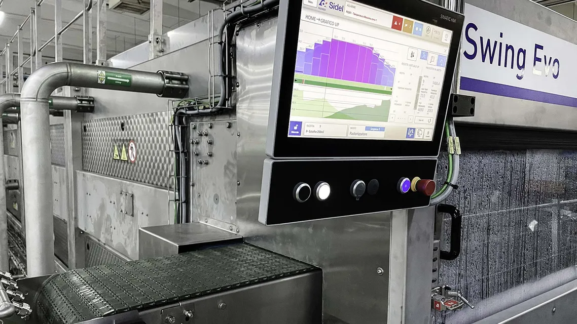 Sidel presenta SWING® Evo: el pasteurizador que redefine la eficiencia gracias al diseño inteligente